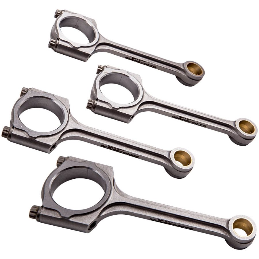 Forged X-Beam Connecting Rods+Bolts compatible for Honda GK5 L15B L15B2 for Jazz 142.5mm