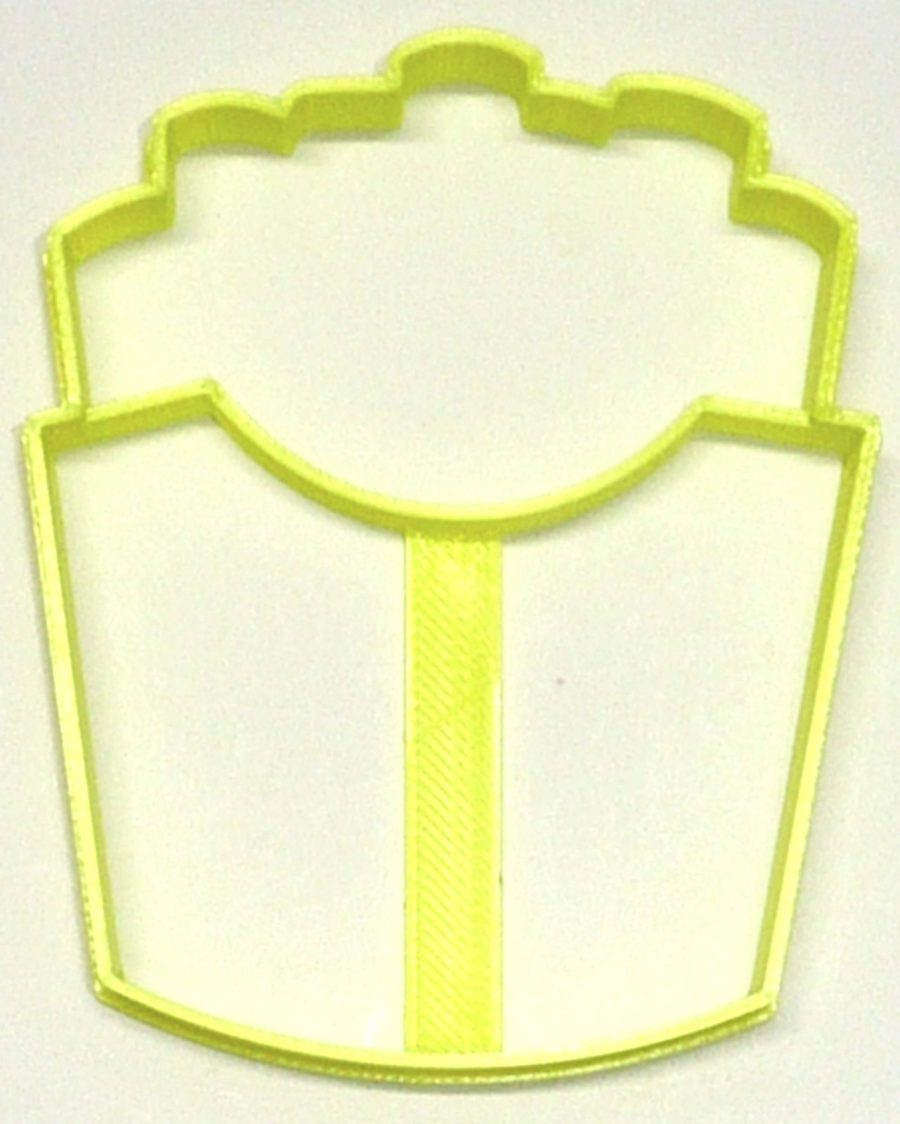 French Fries Fast Food Fried Potato Lunch Dinner Cookie Cutter USA PR2906