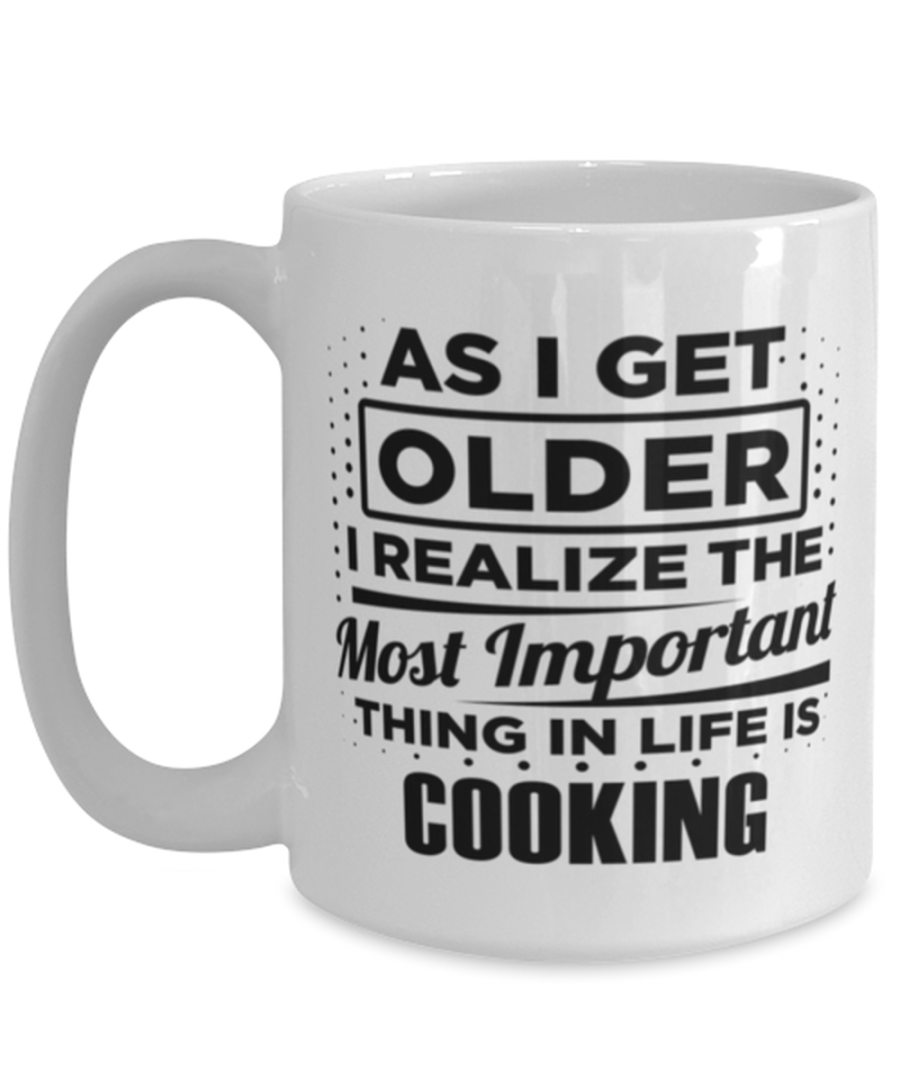 Funny Coffee Mug for Cooking Fans - 15 oz Tea Cup For Friends Office