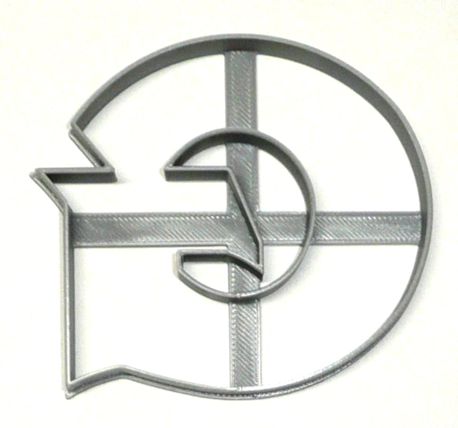 G Letter Georgetown University College Athletics Cookie Cutter USA PR3446