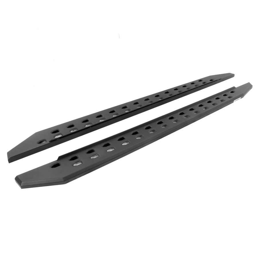 GO RHINO 69400080ST RB20 Slim Line Running Boards - 80 INCH long - BOARDS ONLY for 99-24 Ram, GMC, Ford, Toyota, Chevrolet, Dodge