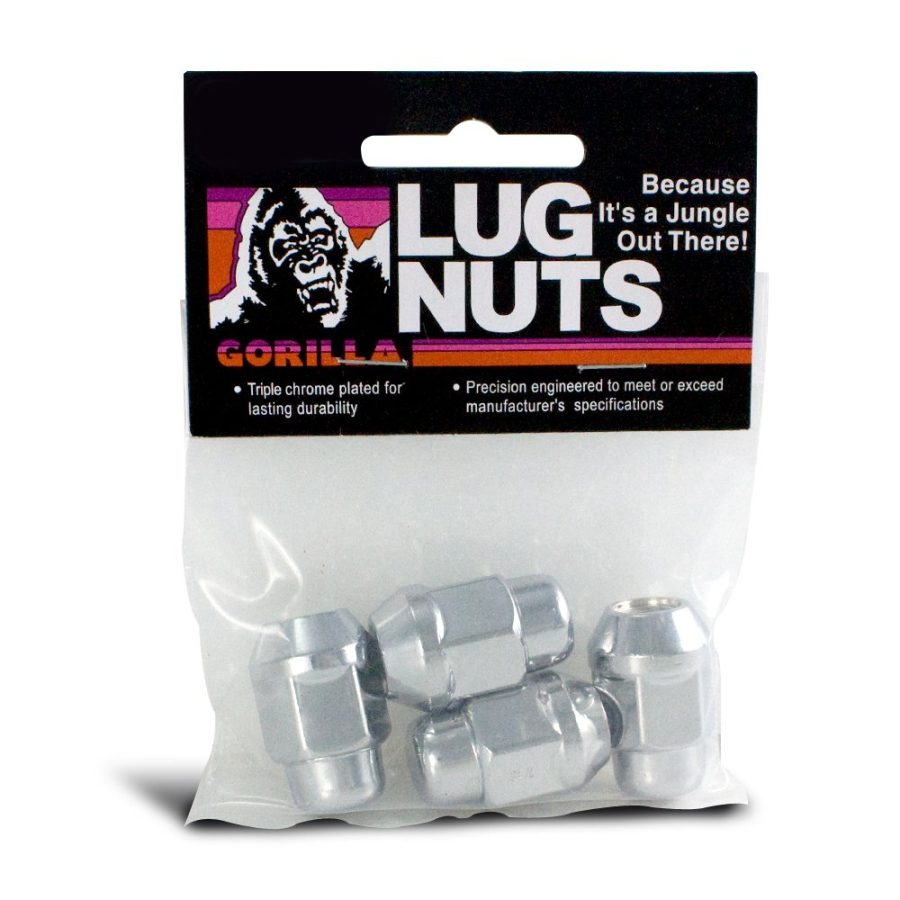 GORILLA 41187HTB Heat Treated Acorn Bulge Lug Nuts (1/2 INCH Thread Size)