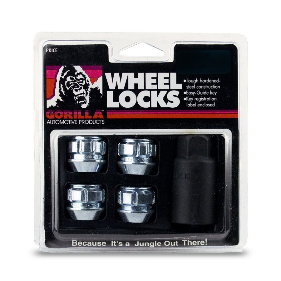 GORILLA 78601N Acorn Open End Wheel Locks (14mm x 2.00 Thread Size)