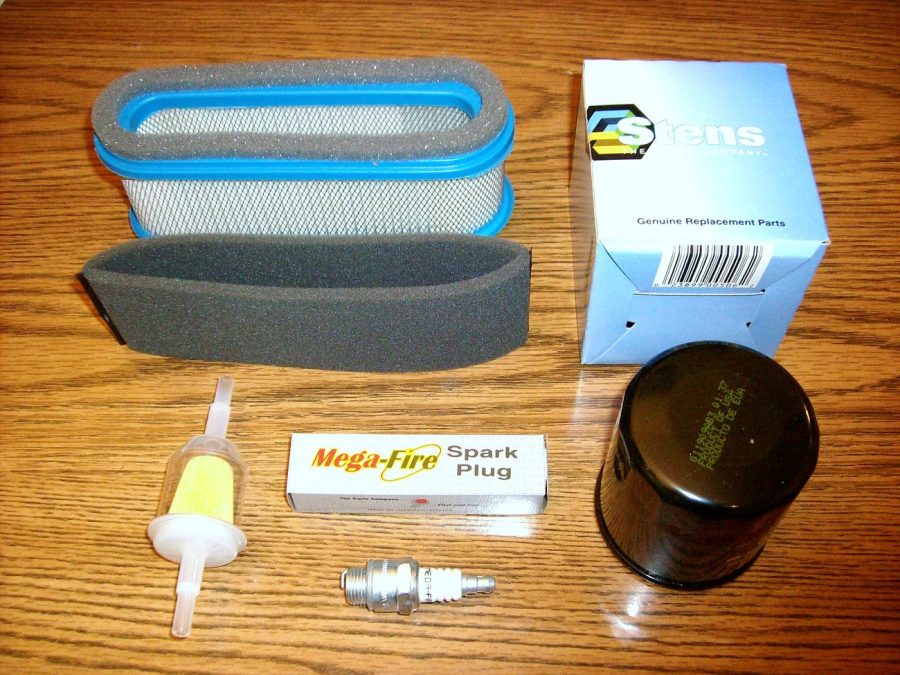 GRAVELY Pro150 engine tune up kit air filter, spark plug, oil filter, gas filter