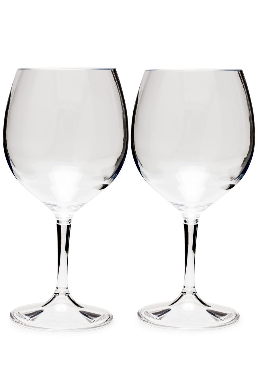 GSI OUTDOORS 79312 Nesting Red Wine Glass Set for Compact Storage and Comfortable Drinking, 15 fl. oz.