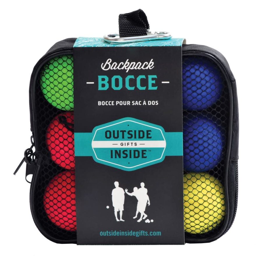 GSI OUTDOORS 99954 Backpack Bocce, Portable, Compact, Travel Size for Camping, Home and Travel