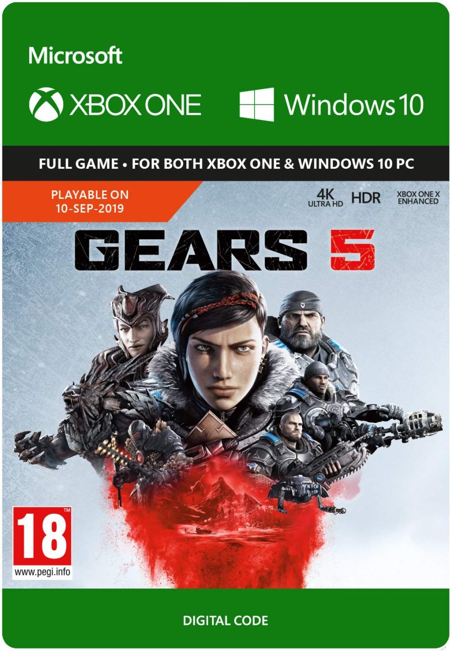 Gears 5 Digital Download Key (Xbox One / Windows 10)