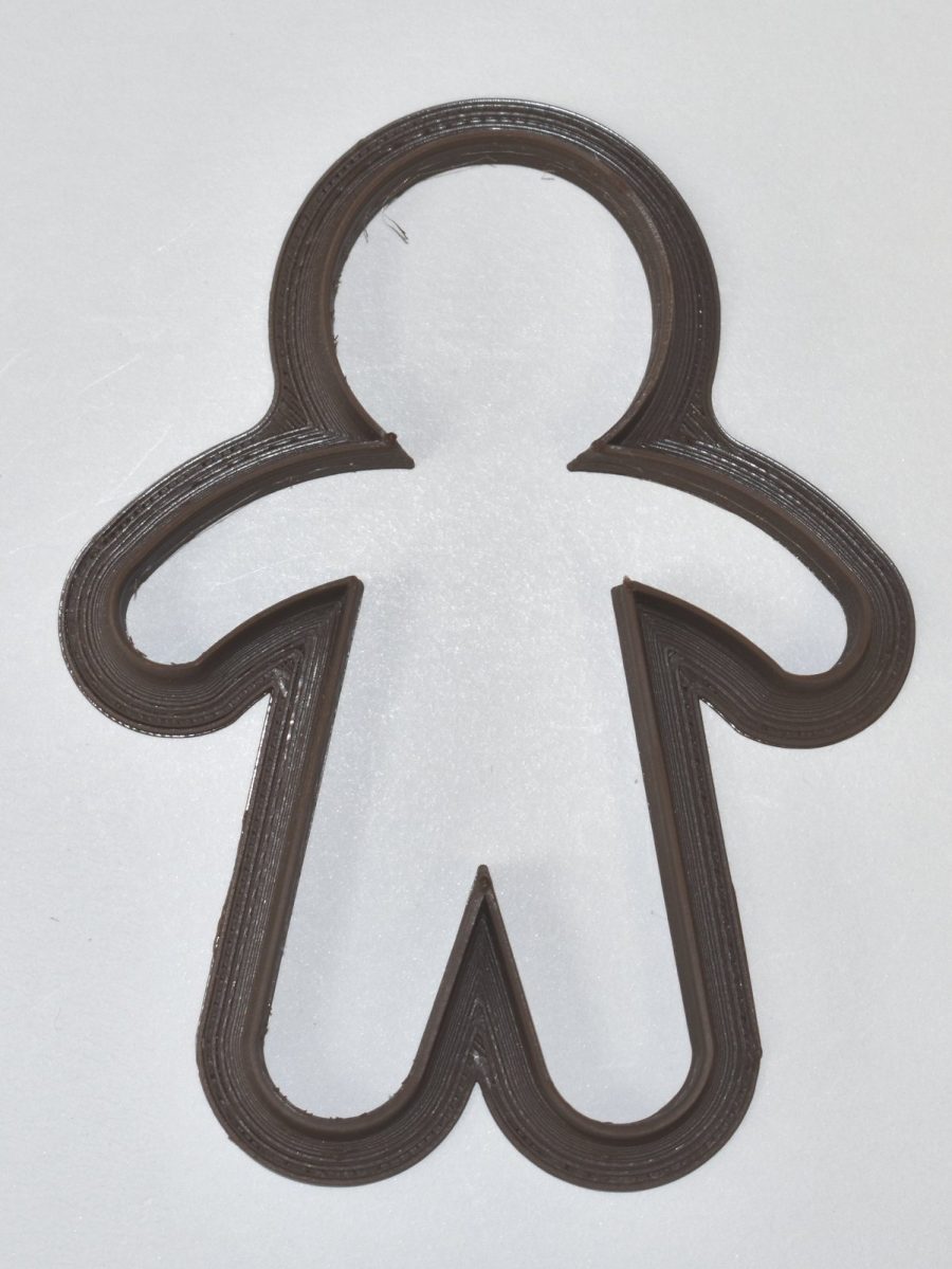 Gingerbread Man Fairy Tale Shrek Christmas Cookie Cutter Made in USA PR652