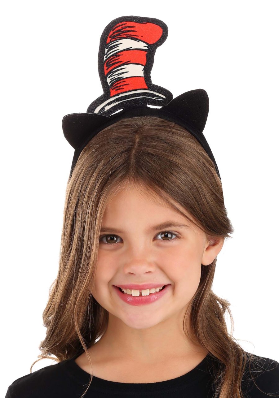 Glitter Headband Cat in the Hat