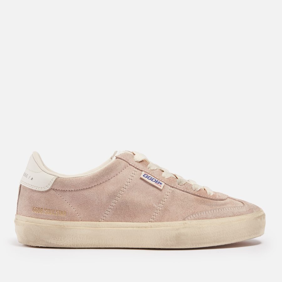 Golden Goose Women's Soul Star Suede Leather Trainers - UK 4