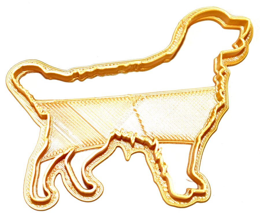 Golden Retriever Dog Breed Family Pet Cookie Cutter Made in USA PR626