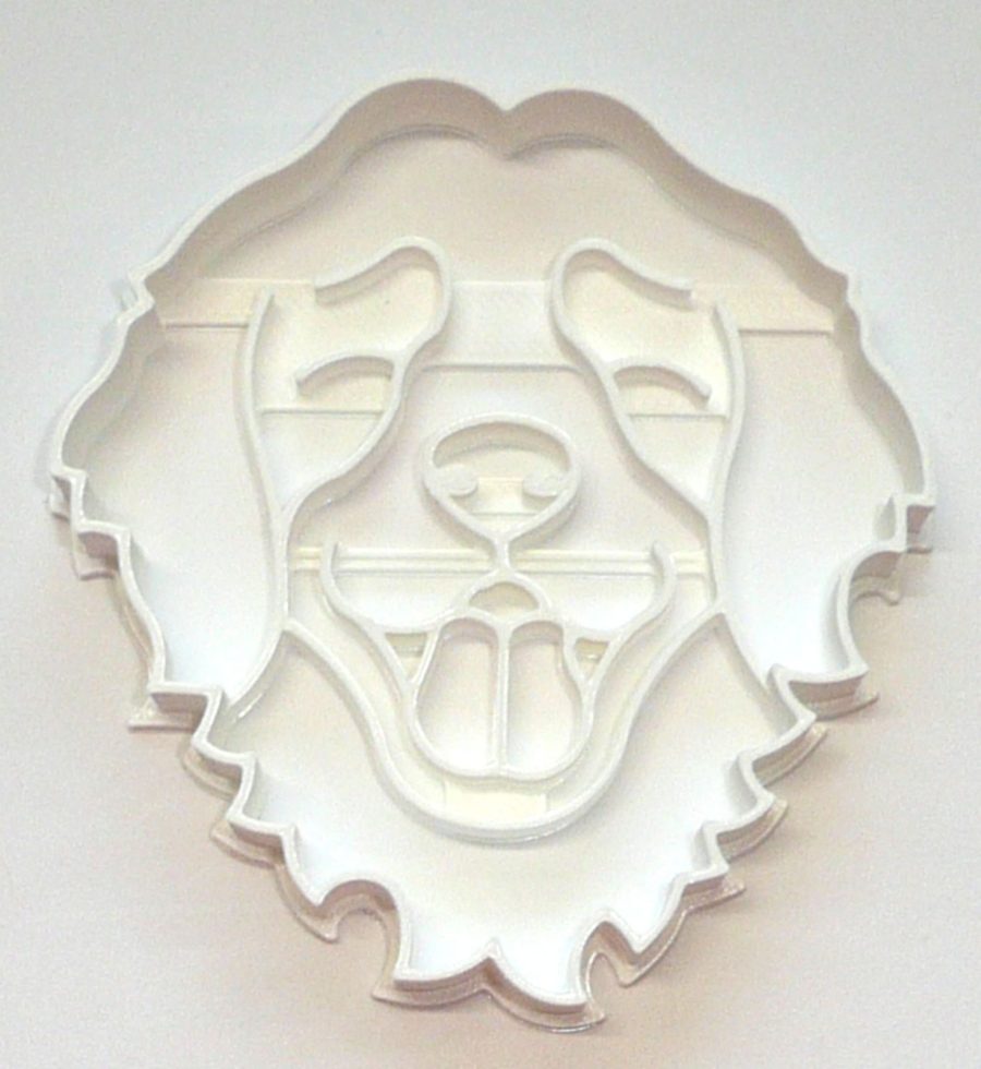 Golden Retriever Dog Face Detailed Friendly Breed Cookie Cutter USA PR3852