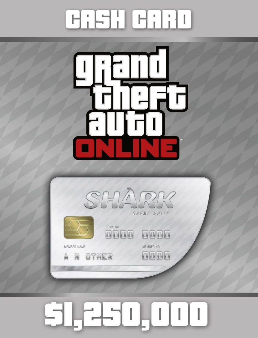 Grand Theft Auto Online: Great White Shark Cash Card CD Key (Digital Download)