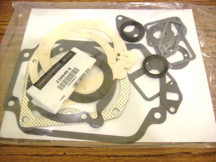 Gravely & Kohler K141, K161, K181 engine gasket set 040753 , 41 755 06, 4175506