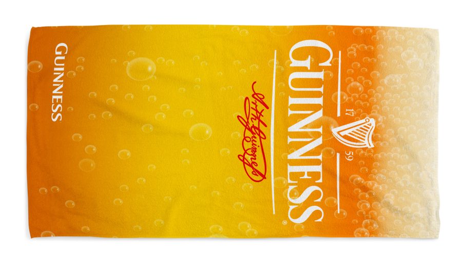 Guinness Beer Beach Bath Towel Swimming Pool Holiday Gym Vacation Memento Gift