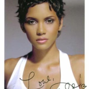 HALLE BERRY SIGNED AUTOGRAPHED RP PHOTO 6x9 SEXY