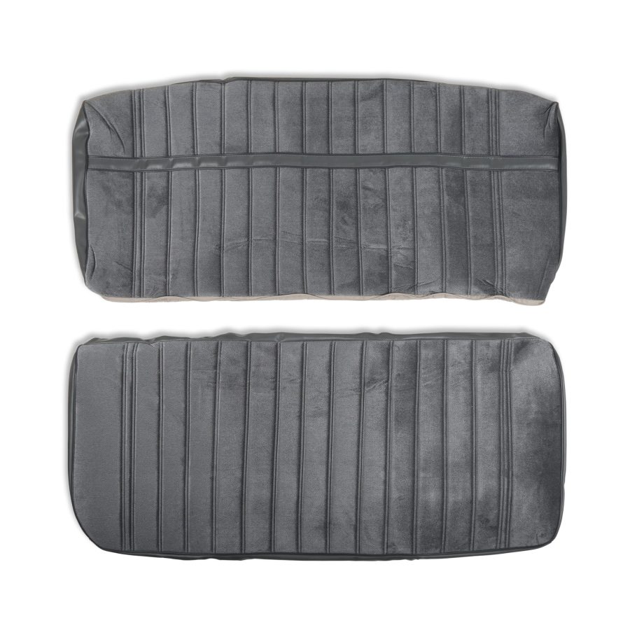 HOLLEY 05-294 Brothers Trucks Seat Upholstery Cloth/Vinyl - Grey/Charcoal