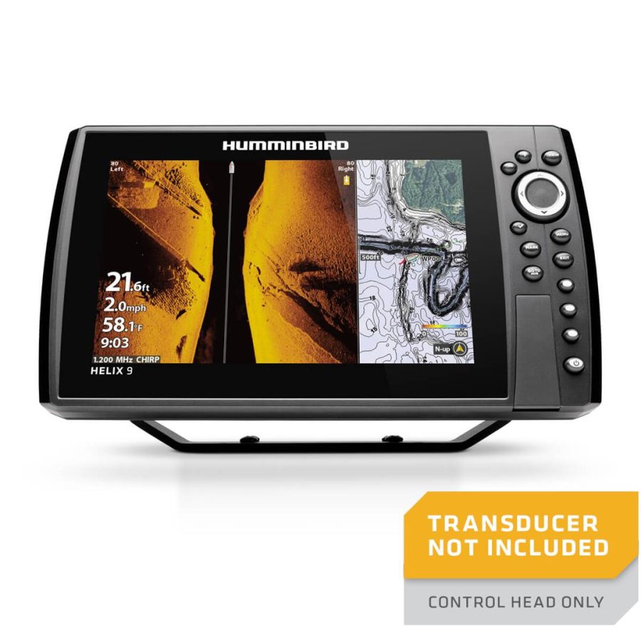 HUMMINBIRD 4113801CHO 411380-1CHO Helix 9 Chirp MEGA SI+ GPS G4N CHO (Control Head Only) Fish Finder