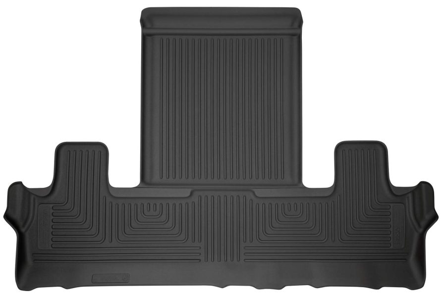 HUSKY LINERS 14311 Weatherbeater Floor Mats | Fits 2018 - 2024 Ford Epedition Max; Navigator L Reserve/Select | 3rd Row, 1-pc Black