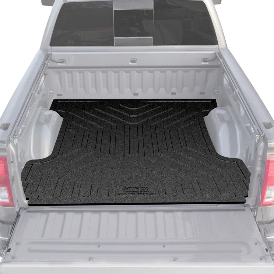 HUSKY LINERS 16007 Custom Bed Liner | Fits 2014 - 2018 Chevrolet Silverado & 2014-2018 GMC Sierra 1500, 2015-2019 Silverado/Sierra 2500HD/3500HD (78.8 INCH, 6.6FT Bed) | 1-pc. Black