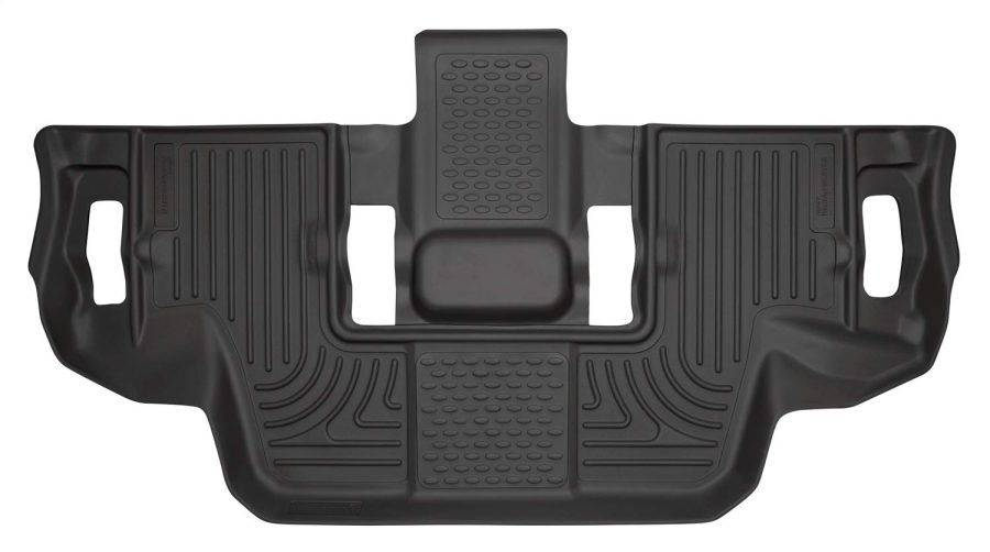 HUSKY LINERS 19341 Weatherbeater Floor Mats | Fits 2009 - 2019 Ford Flex, 2010 - 2019 Lincoln MKT | 3rd Row, 1-pc Black