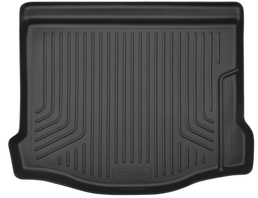 HUSKY LINERS 43051 Cargo Area Liner; WeatherBeater; Black; Rubber