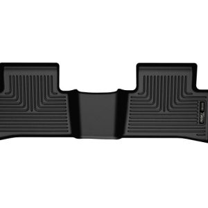 HUSKY LINERS 50711 Floor Liner; X-act Contour; Molded Fit; Raised Ridge; Black; TPE (Thermoplastic Elastomer); 1 Piece for 2022-2024 Toyota Corolla Cross, Rear