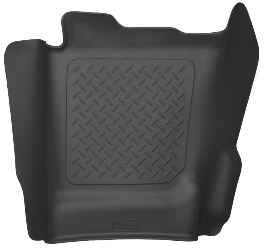 HUSKY LINERS 83231 Weatherbeater | Fits 2014 - 2018 Chevrolet Silverado/GMC Sierra 1500, 2019 Limited, 2015 - 2019 Chevrolet Silverado/GMC Sierra 2500/3500, Center Hump Floor Liner - Black