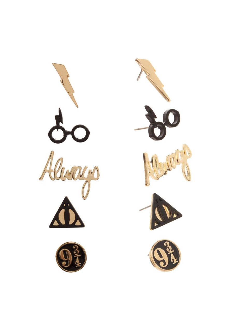 Harry Potter 5-pk Earring Set