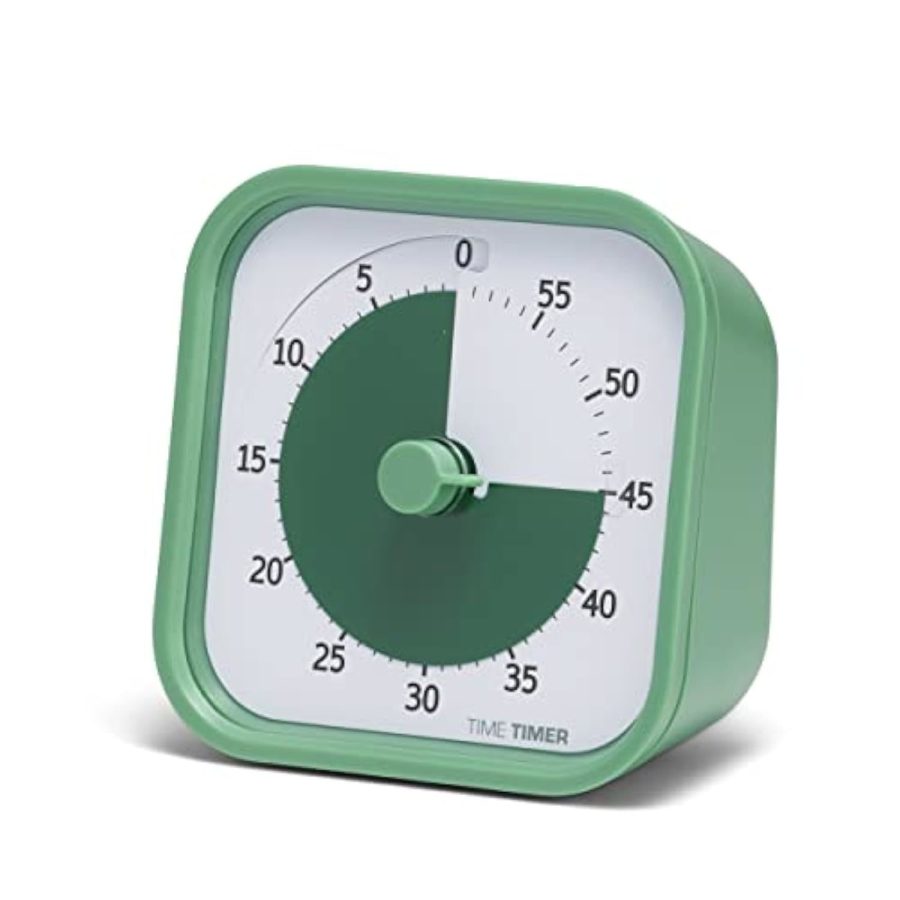 Home Mod - 60 Minute Kids Visual Timer Home Edition - For Homeschool Supplies St