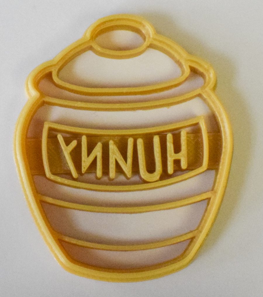 Honey Hunny Pot Winnie The Pooh Cartoon Movie Cookie Cutter Made in USA PR797