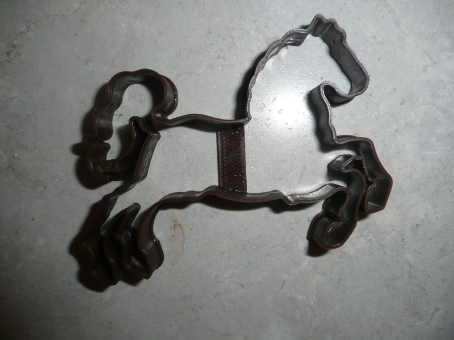 Horse Equine Mammal Farm Ranch Wild Show Race Cookie Cutter USA PR587