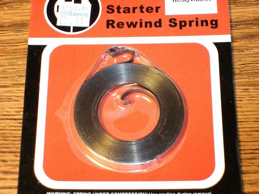 Husqvarna 140, 165R, 240, 244, 340 chainsaw recoil starter spring 501460402