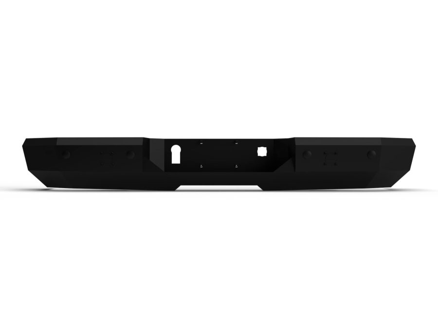 ICI AL-RBM95CHN Alumilite Aluminum Rear Bumper Compatible with 2014-2018 Chevrolet Silverado and GMC Sierra 1500, 2015-2019 Chevrolet Silverado and GMC Sierra 2500/3500