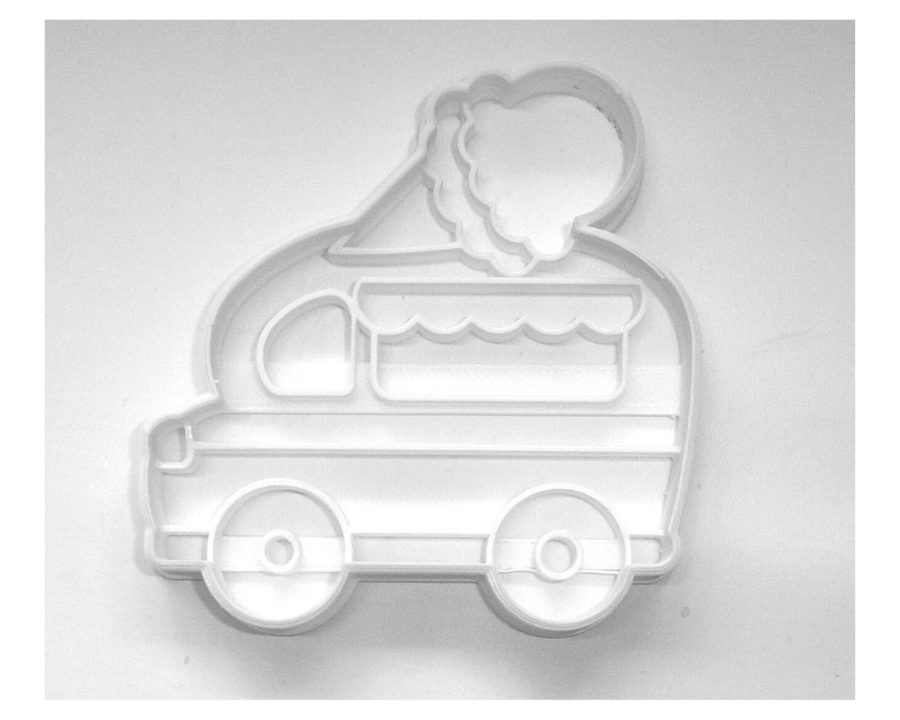 Ice Cream Truck Van Frozen Summer Treat Cookie Cutter Made in USA PR3457