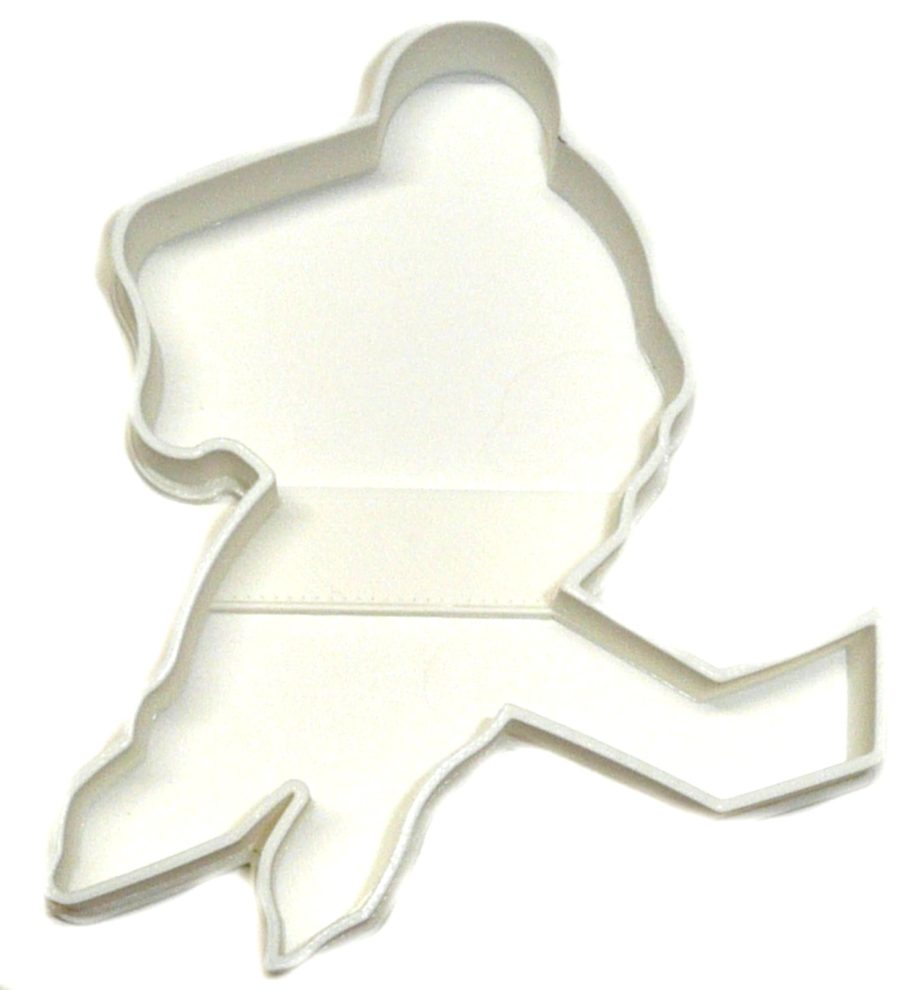 Ice Hockey Player With Stick Outline Sports Athletics Cookie Cutter USA PR2483