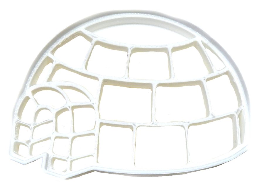 Igloo Blocks Snow Ice Cold Winter Shelter Cookie Cutter Made in USA PR2317