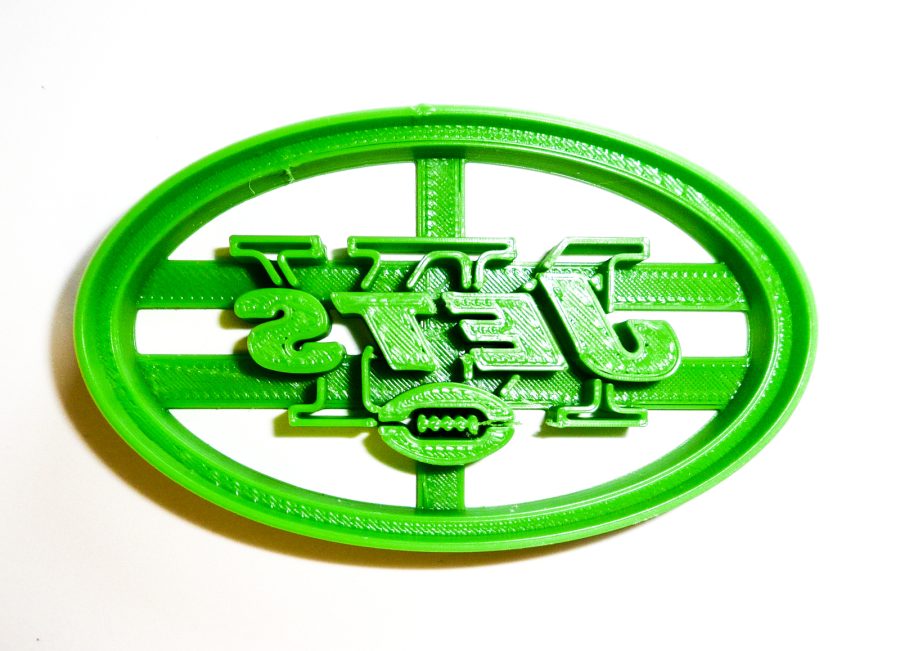 Inspired by New York Jets Football Sports Cookie Cutter Made in USA PR951