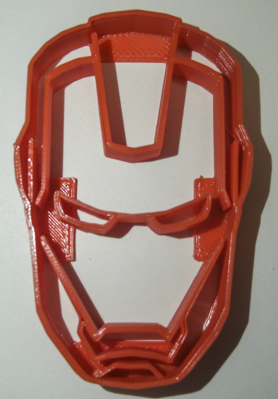 Ironman Iron Man Superhero Marvel Character Cookie Cutter 3D Printed USA PR467