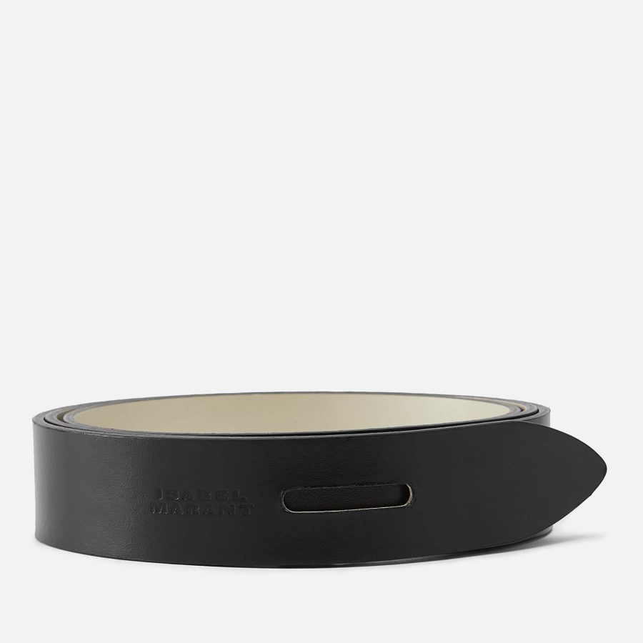 Isabel Marant Lecce Reversible Leather Belt - M