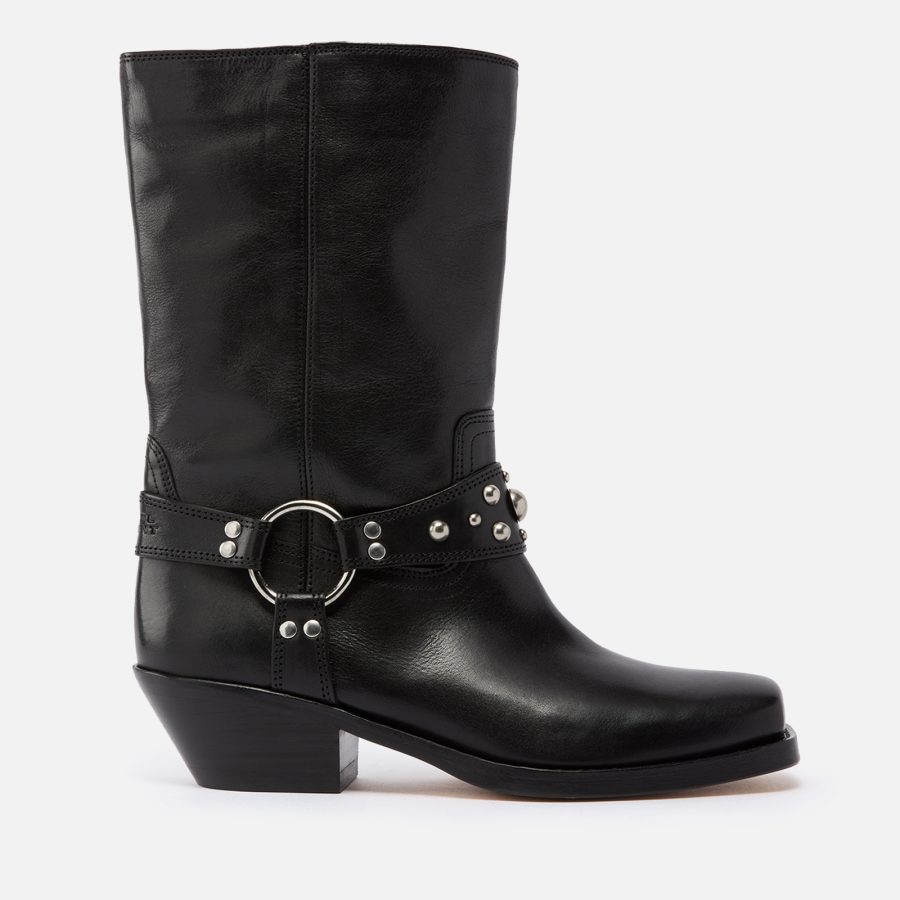 Isabel Marant Women's Antya Leather Harness Boots - UK 6