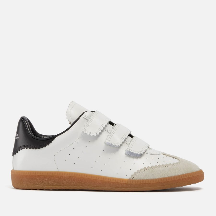 Isabel Marant Women's Beth Leather Trainers - UK 3