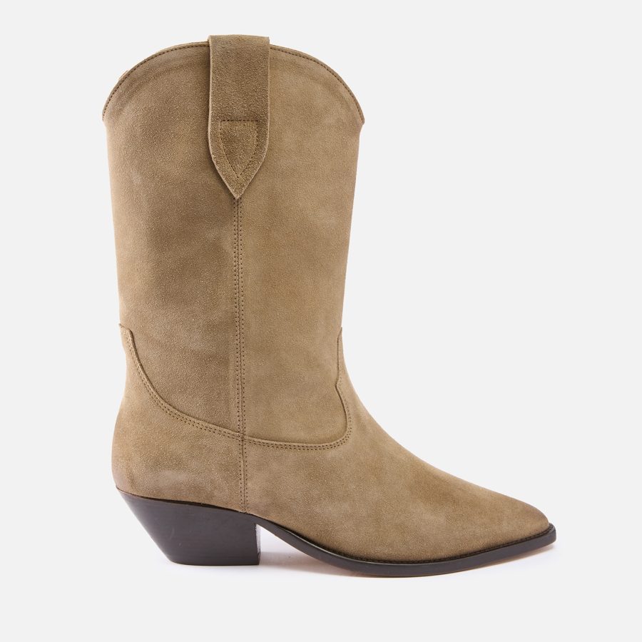 Isabel Marant Women's Duerto Suede Western Boots - UK 8