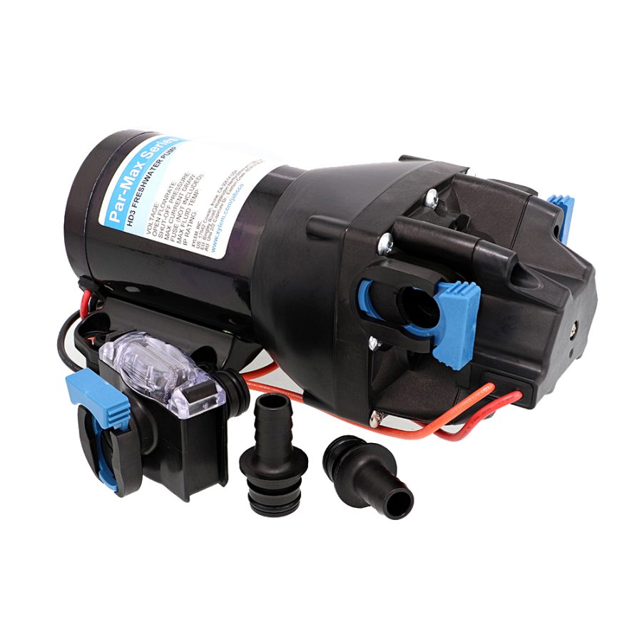 JABSCO Q301J-118S-3A PAR-MAX HD3 HEAVY DUTY WATER PRESSURE PUMP - 12V - 3 GPM - 60 PSI