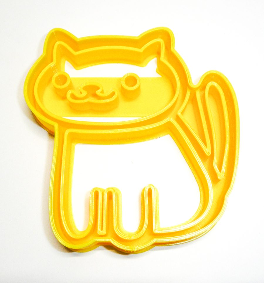 Japanese Maneki Neko Lucky Cat Paw Cookie Cutter 3D Printed USA PR547