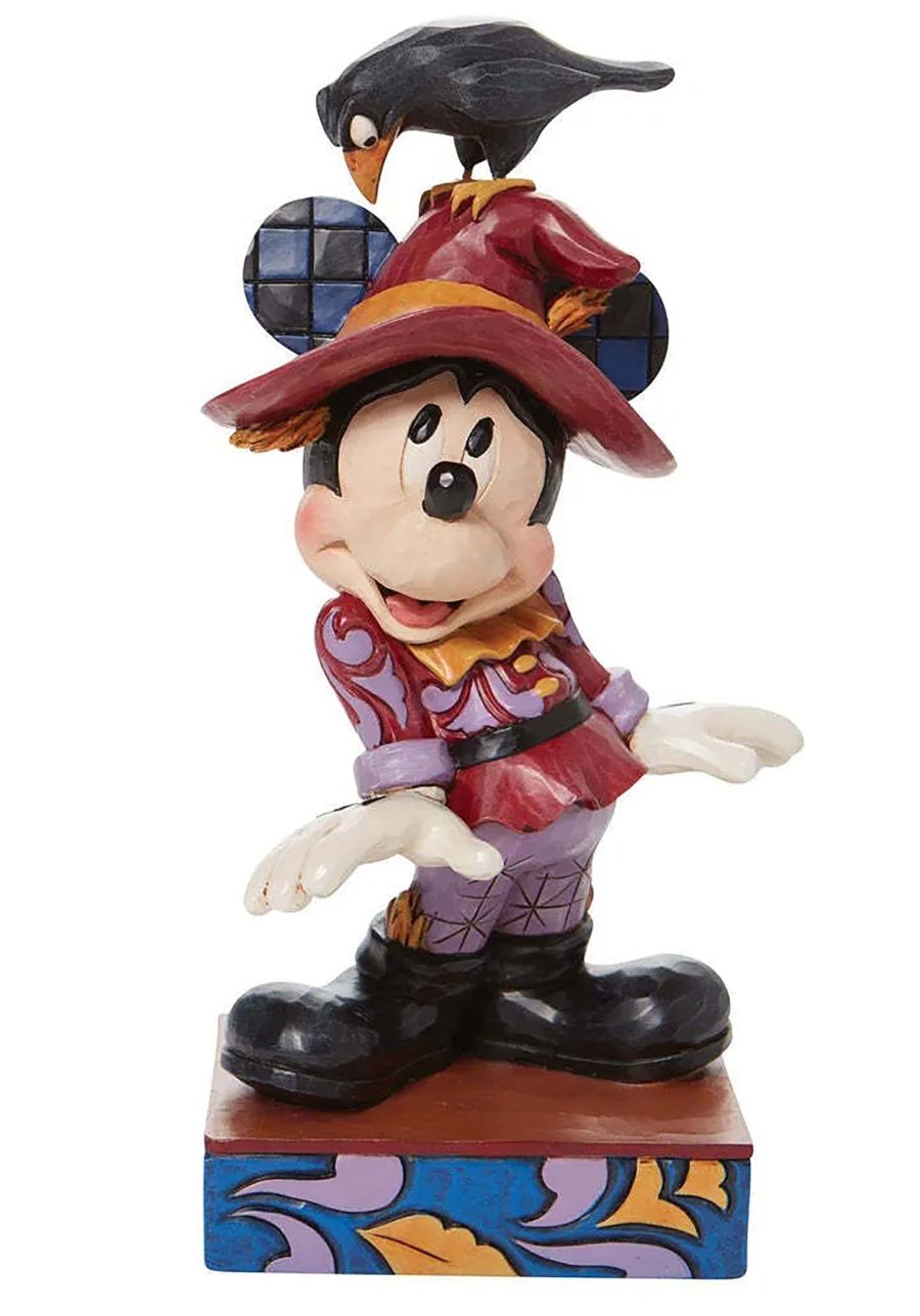 Jim Shore Scarecrow Mickey Statue