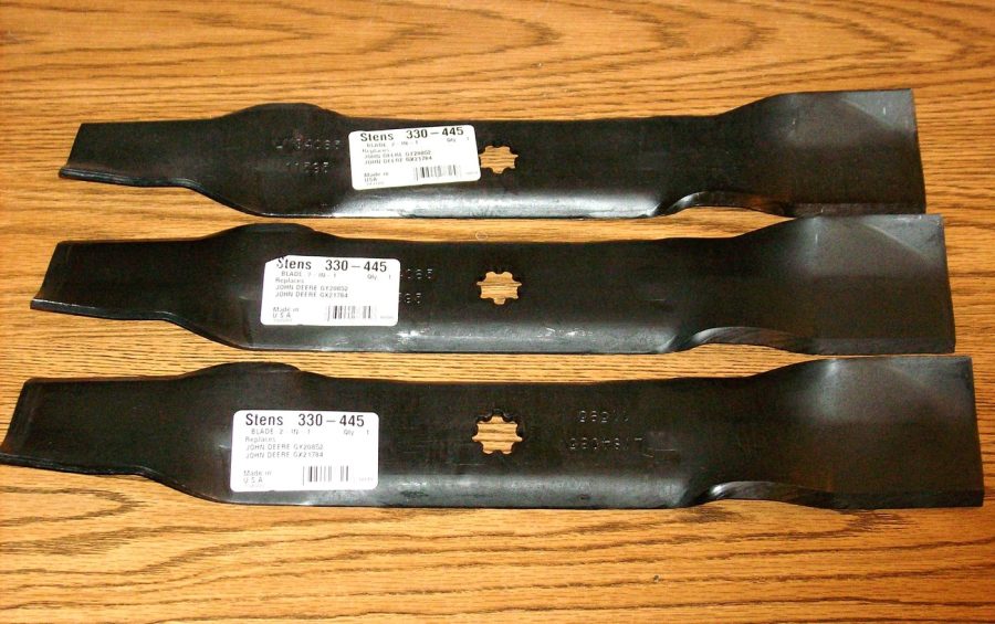 John Deere LA130 / LA140 / LA145 / LA165 / X40 145 155C blades GX21784 / GY20852