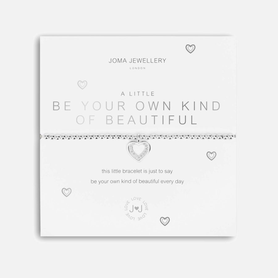 Joma Jewellery Women's A Little Be Your Own Kind Of Beautiful Bracelet - Silver