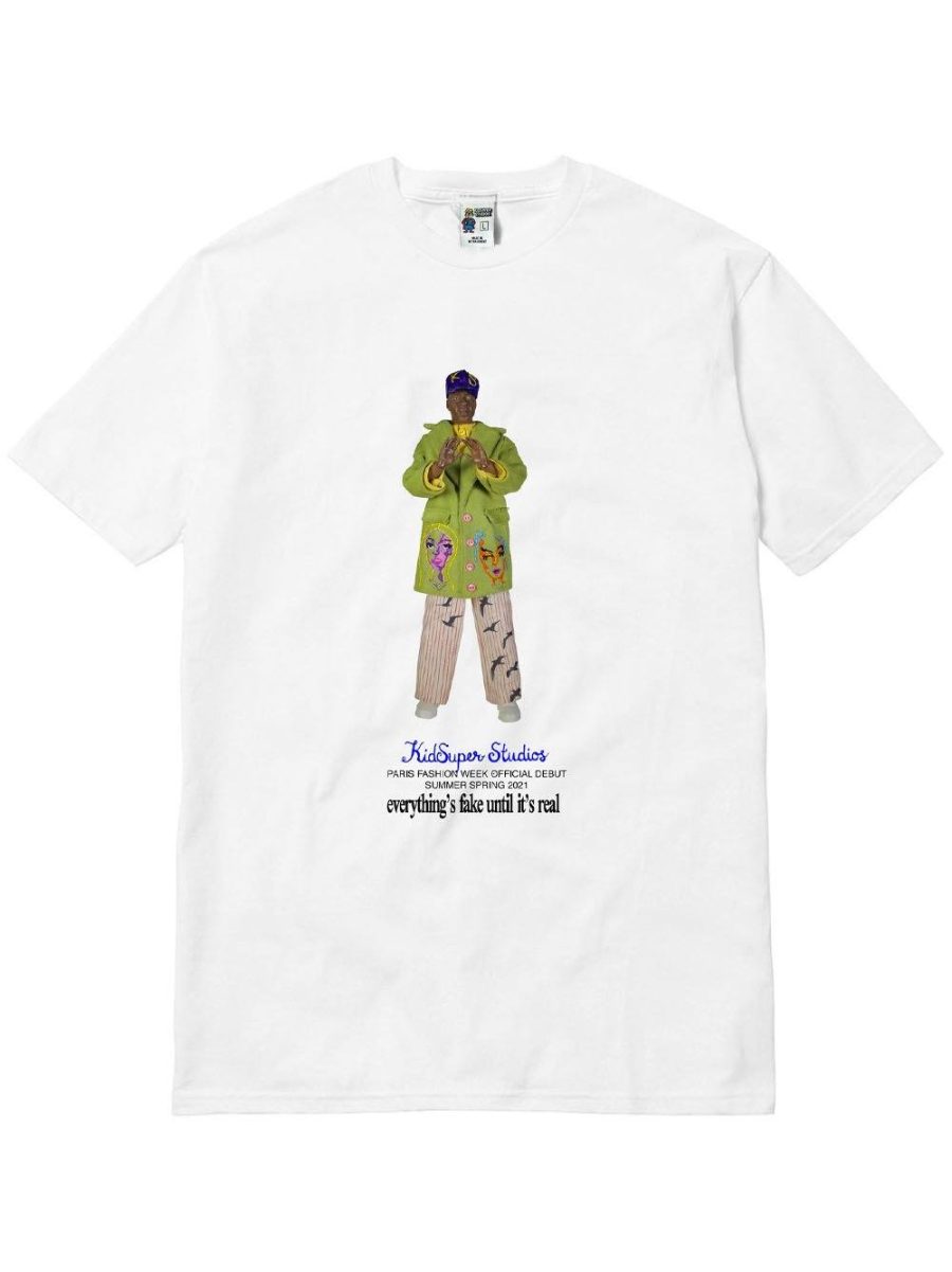 KIDSUPER Jay Z Graphic Print T-Shirt White