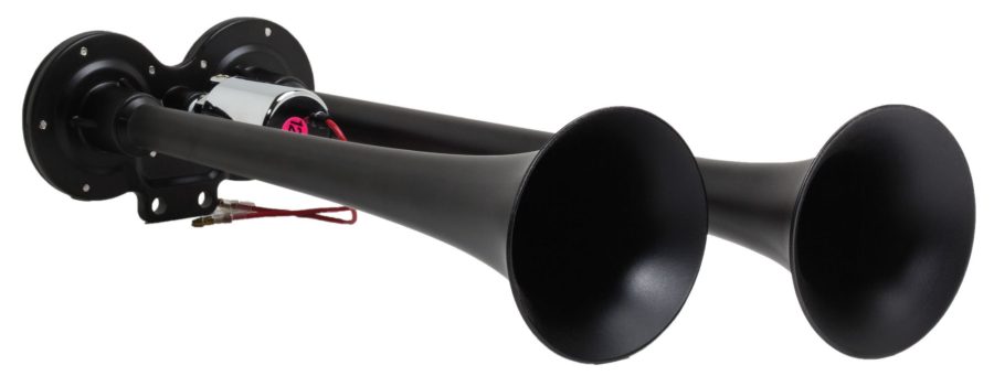 KLEINN 102-1 AIR Horns Dual Air Horn - Black